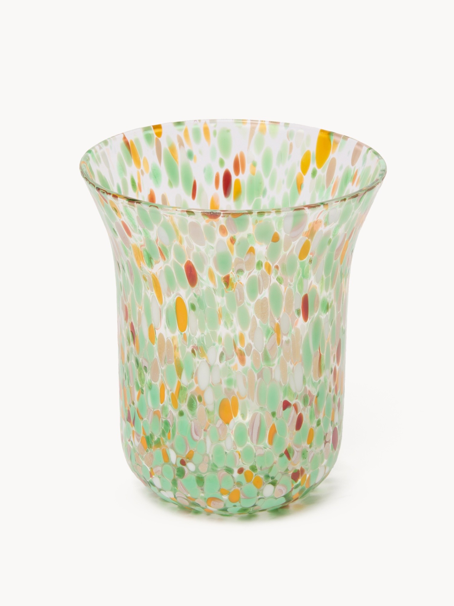 Colorful Blown Glass Tumblers, Multicolor, large image number 1
