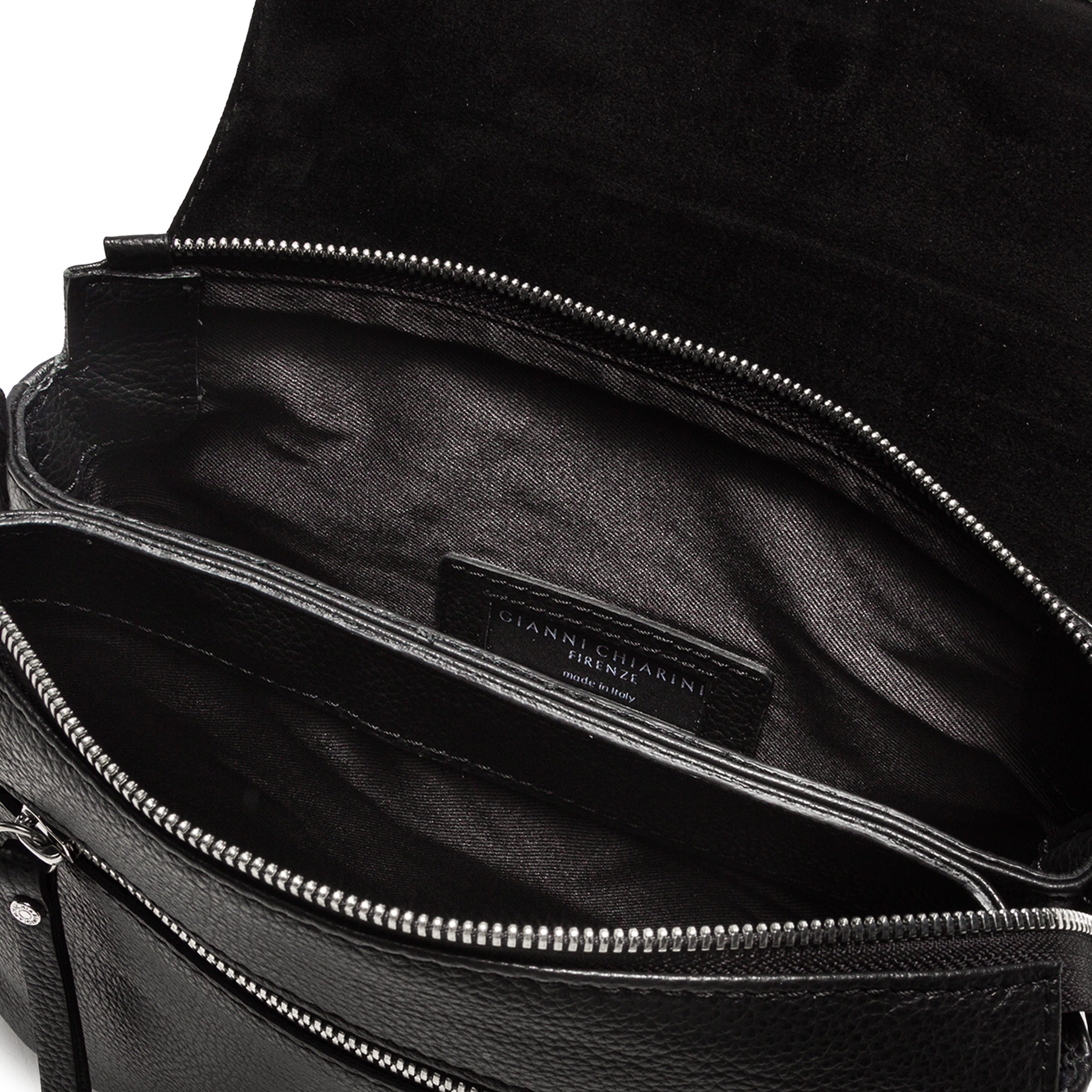 Gianni Chiarini - Three leather bag, Black, large image number 4