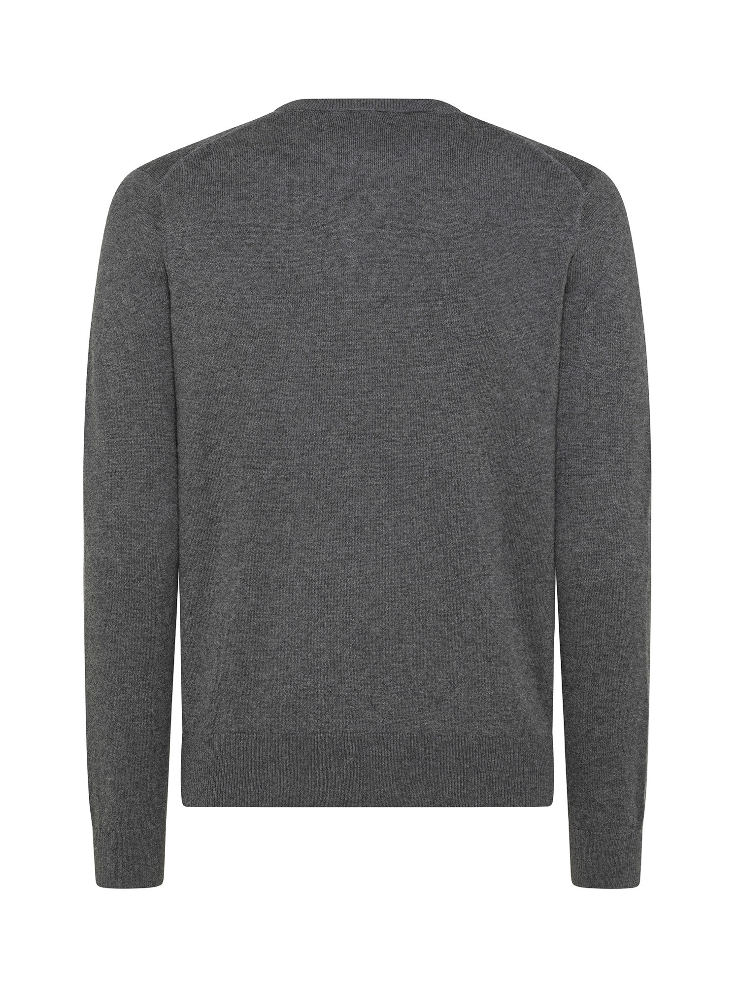 Organic cotton sweatshirt, Dark Grey, large image number 1