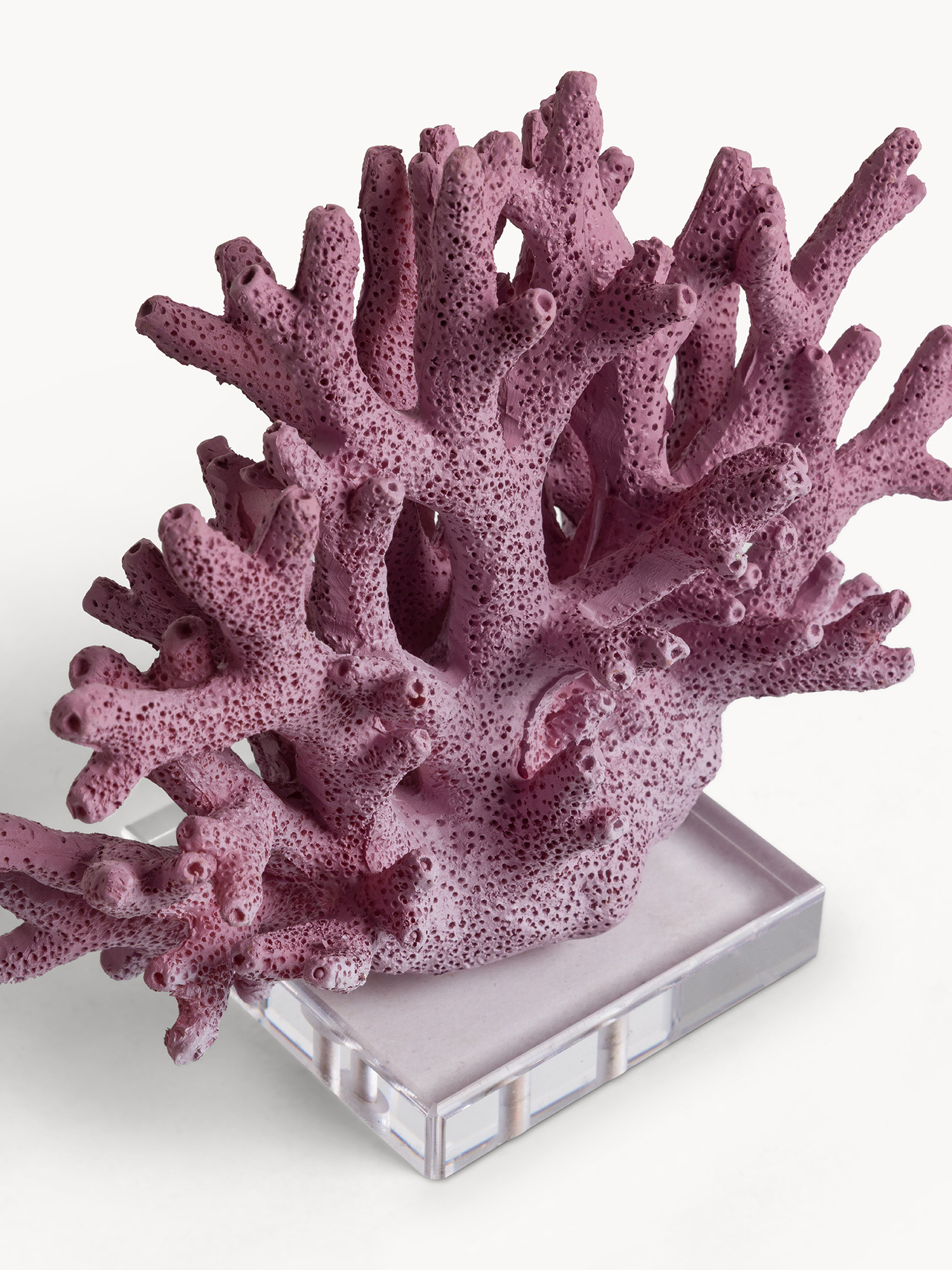 Handmade decorative coral, Light Purple, large image number 1