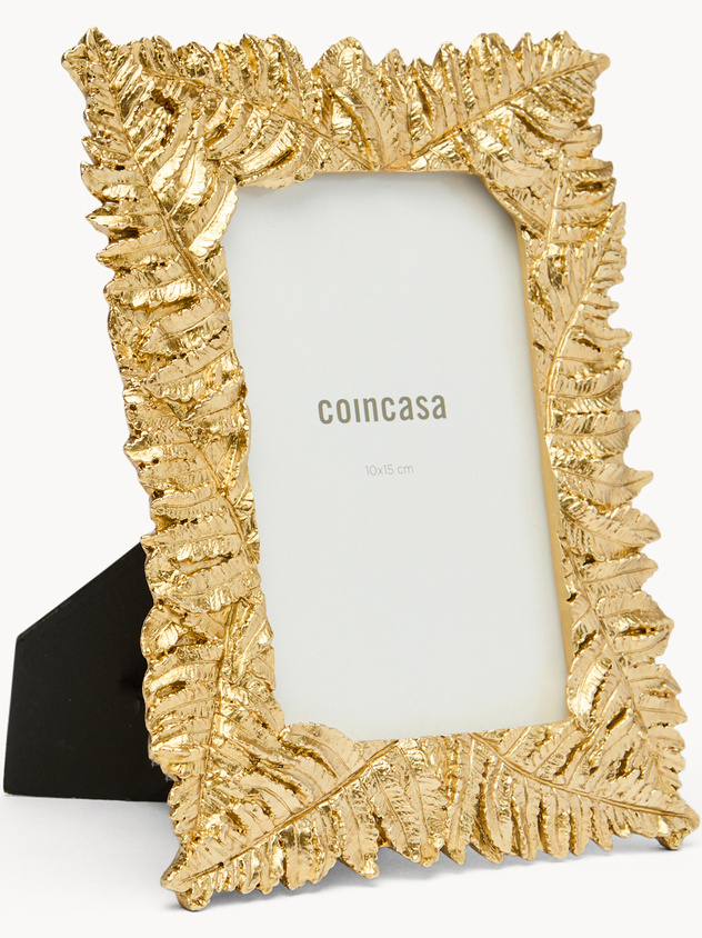 Portafoto con cornice in poliresina