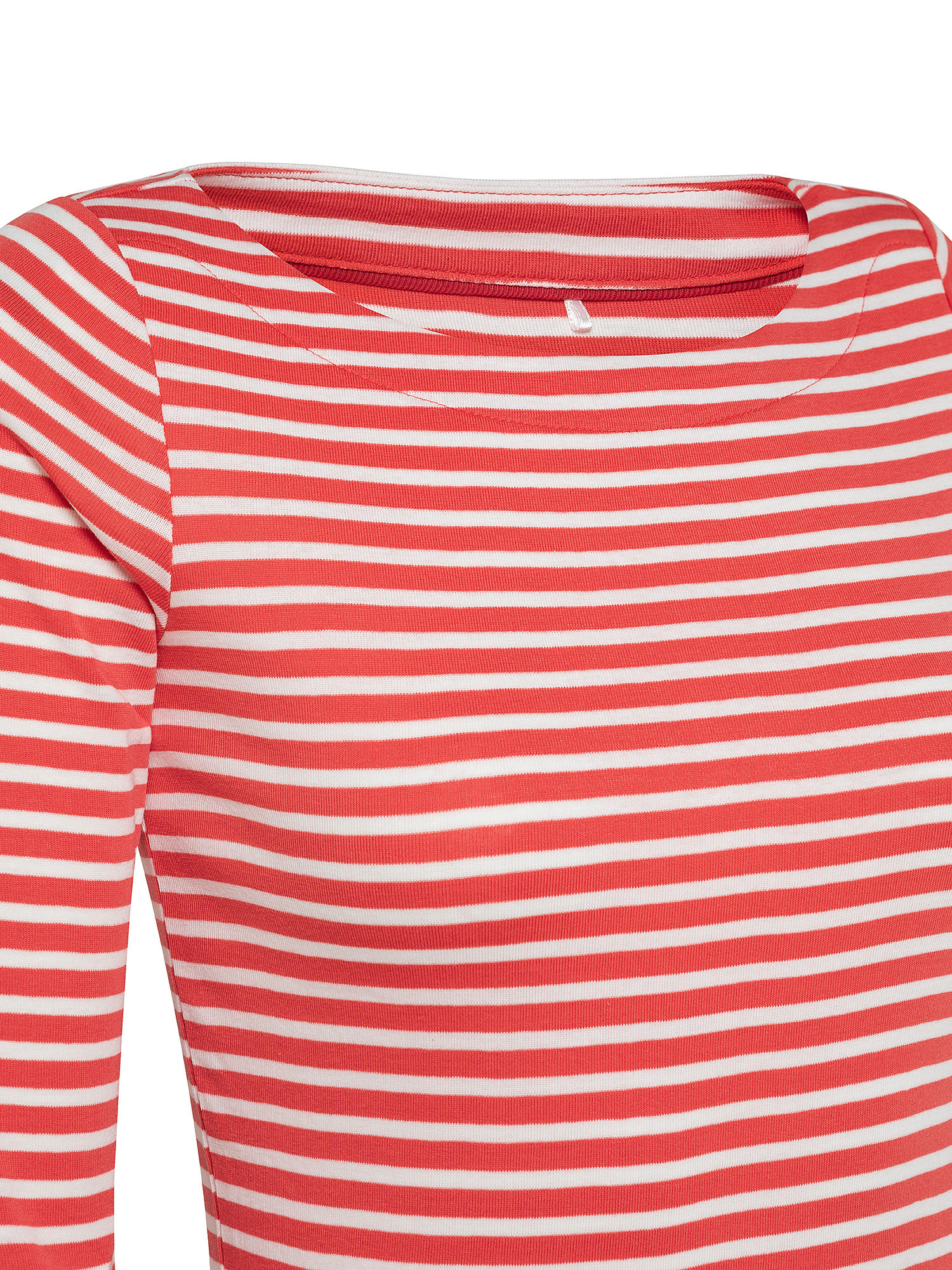 Striped T-shirt, Orange, large image number 2