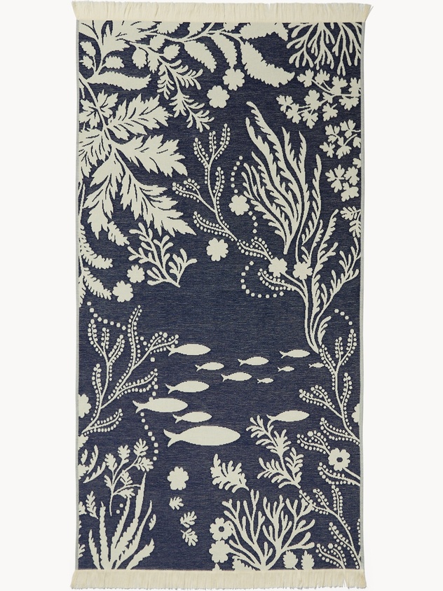 Fringed Cotton Hammam Beach Towel - Introductory Price