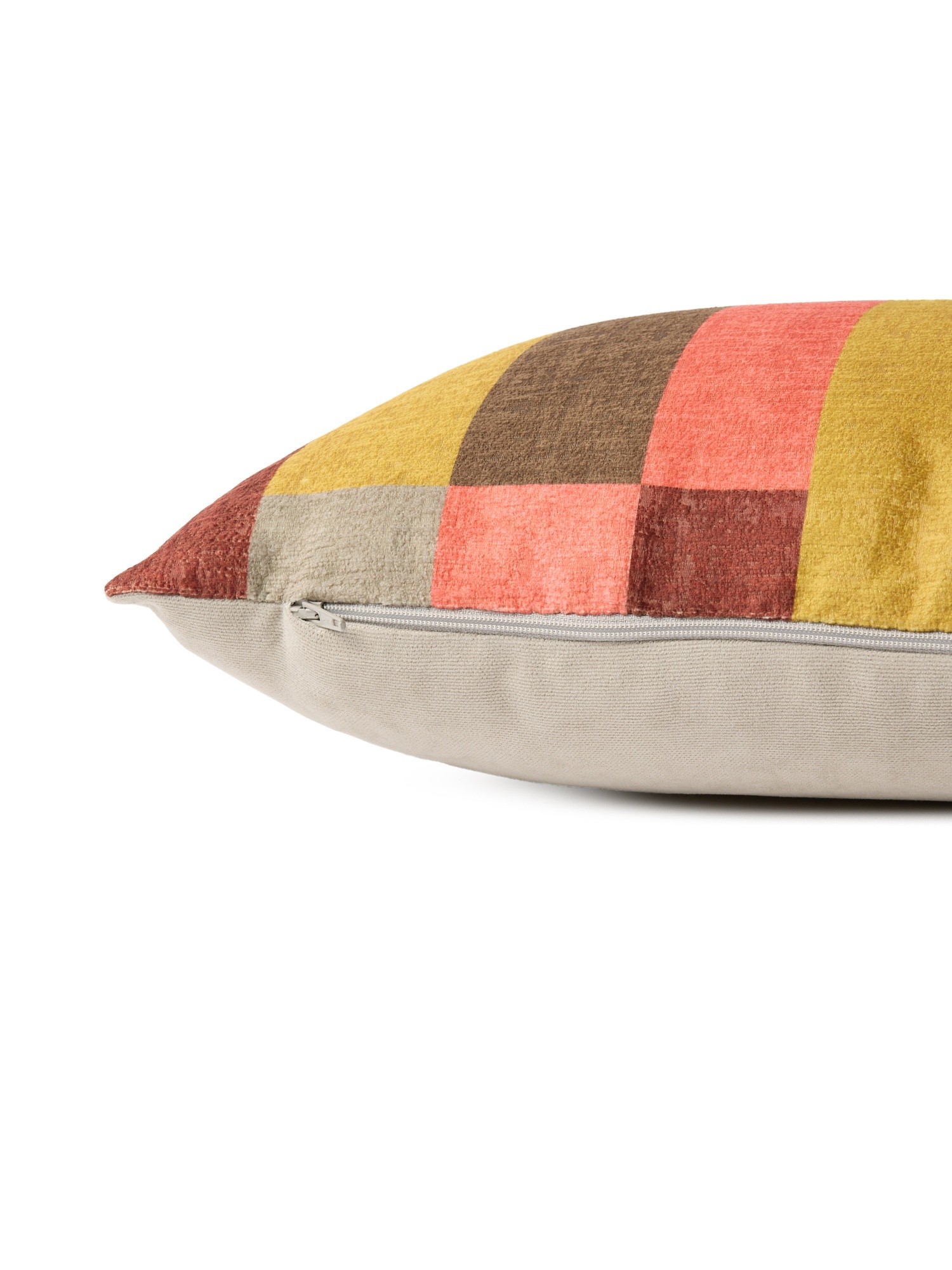 Cuscino 35x55 cm geometrico righe, Multicolor, large image number 2