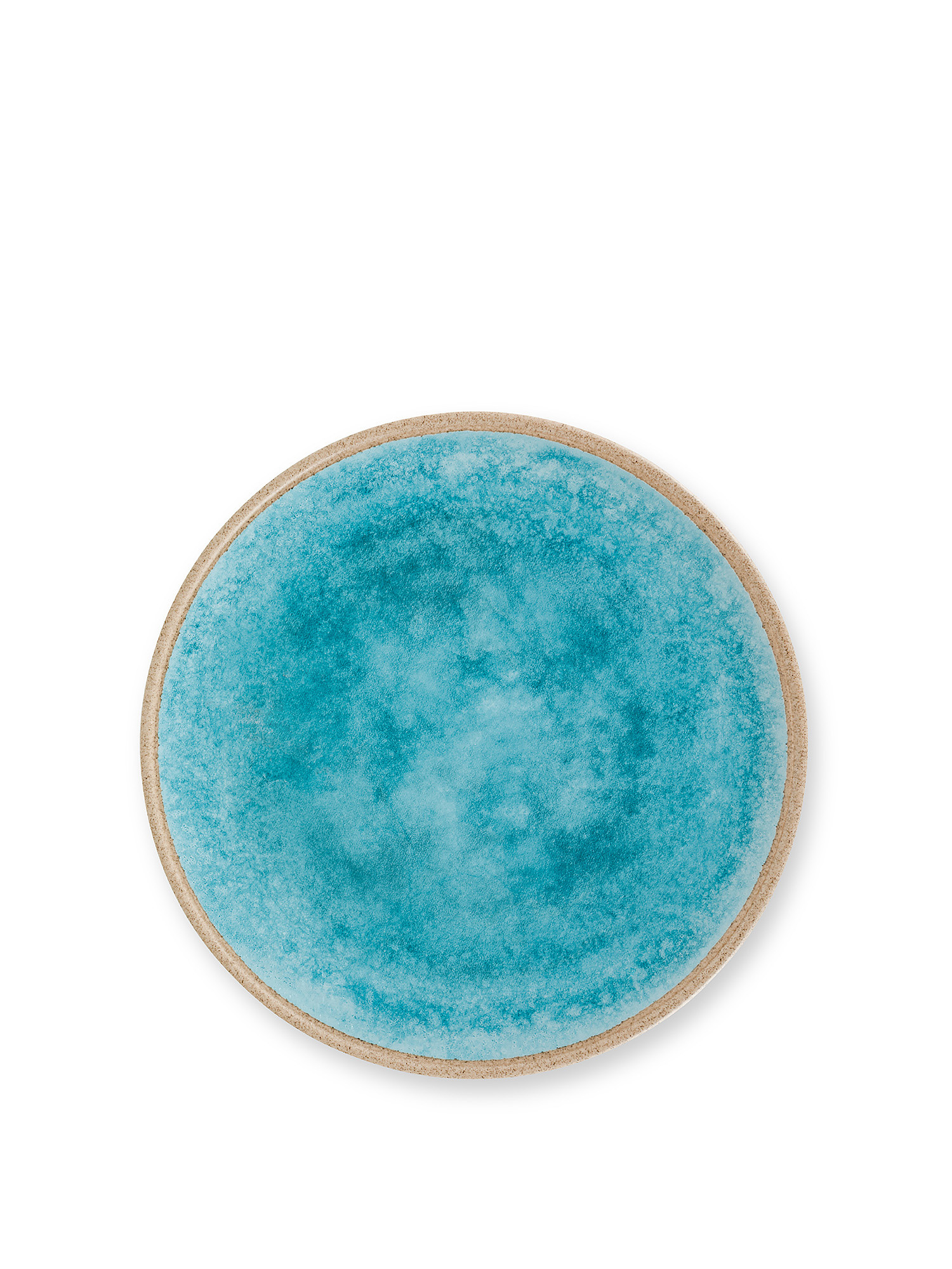 Solid color melamine fruit plate, Light Blue, large image number 0