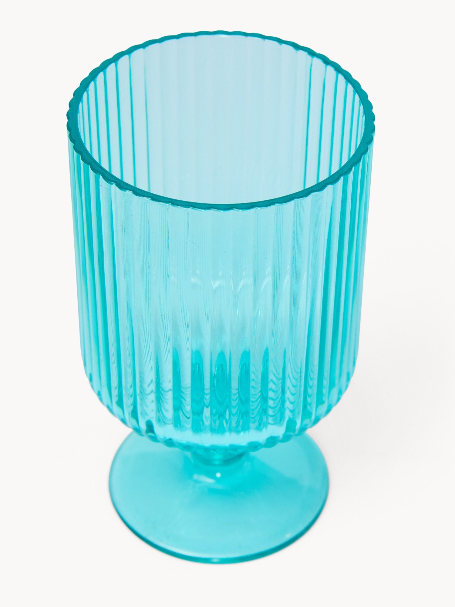 Short stem glass - Discounted price, Teal, large image number 1