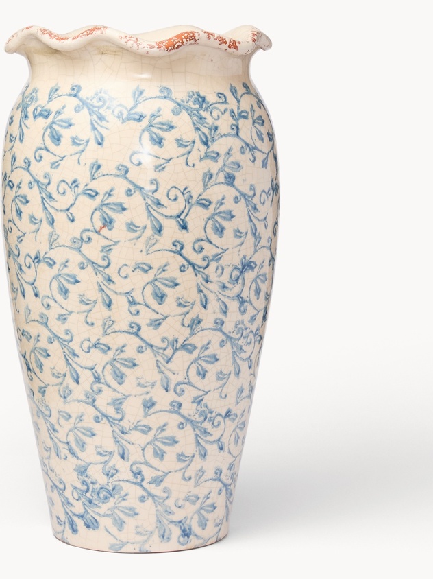 Vaso in ceramica portoghese prodotta artigianalmente