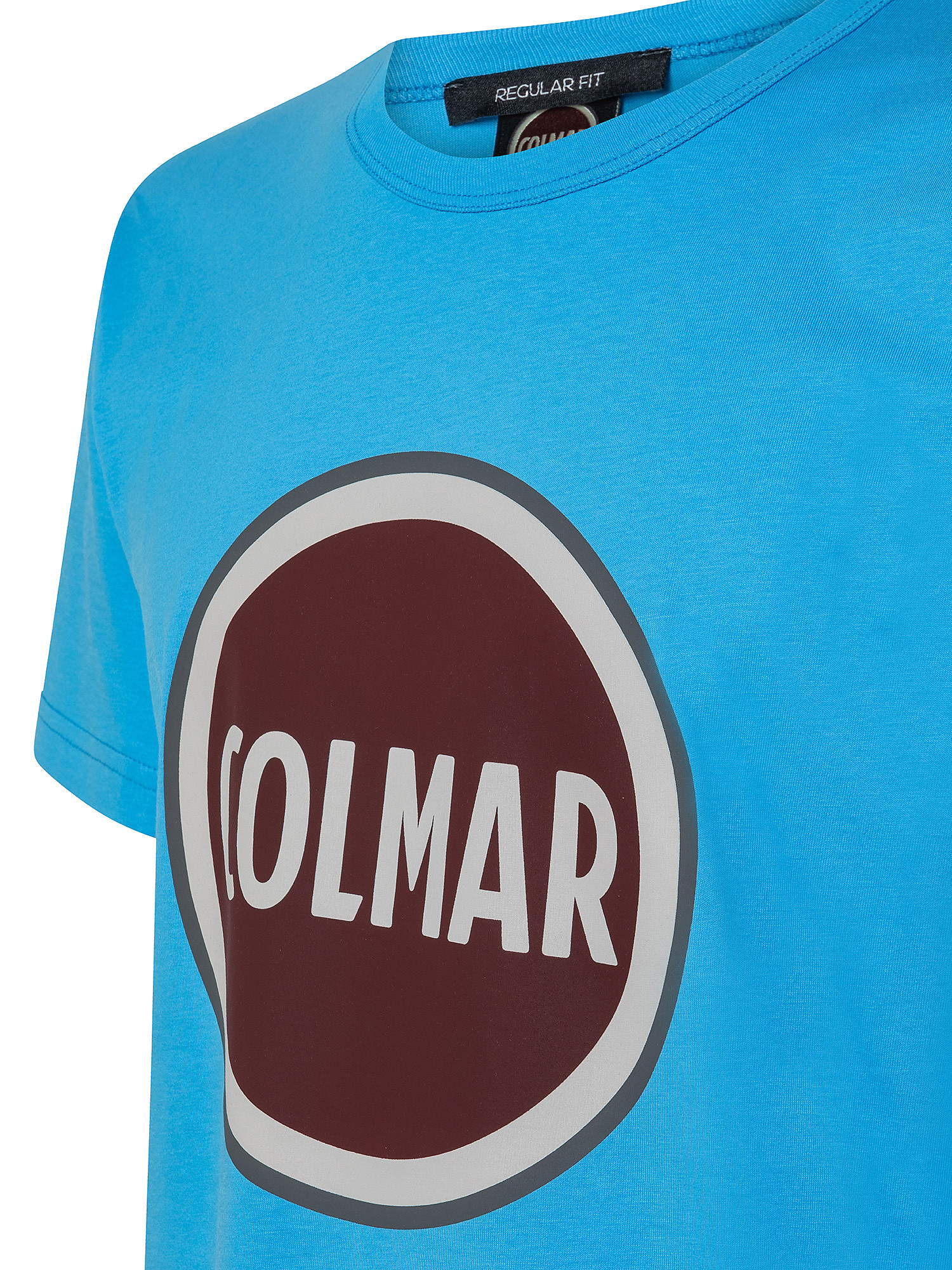 T-shirt manica corta, Azzurro, large image number 2
