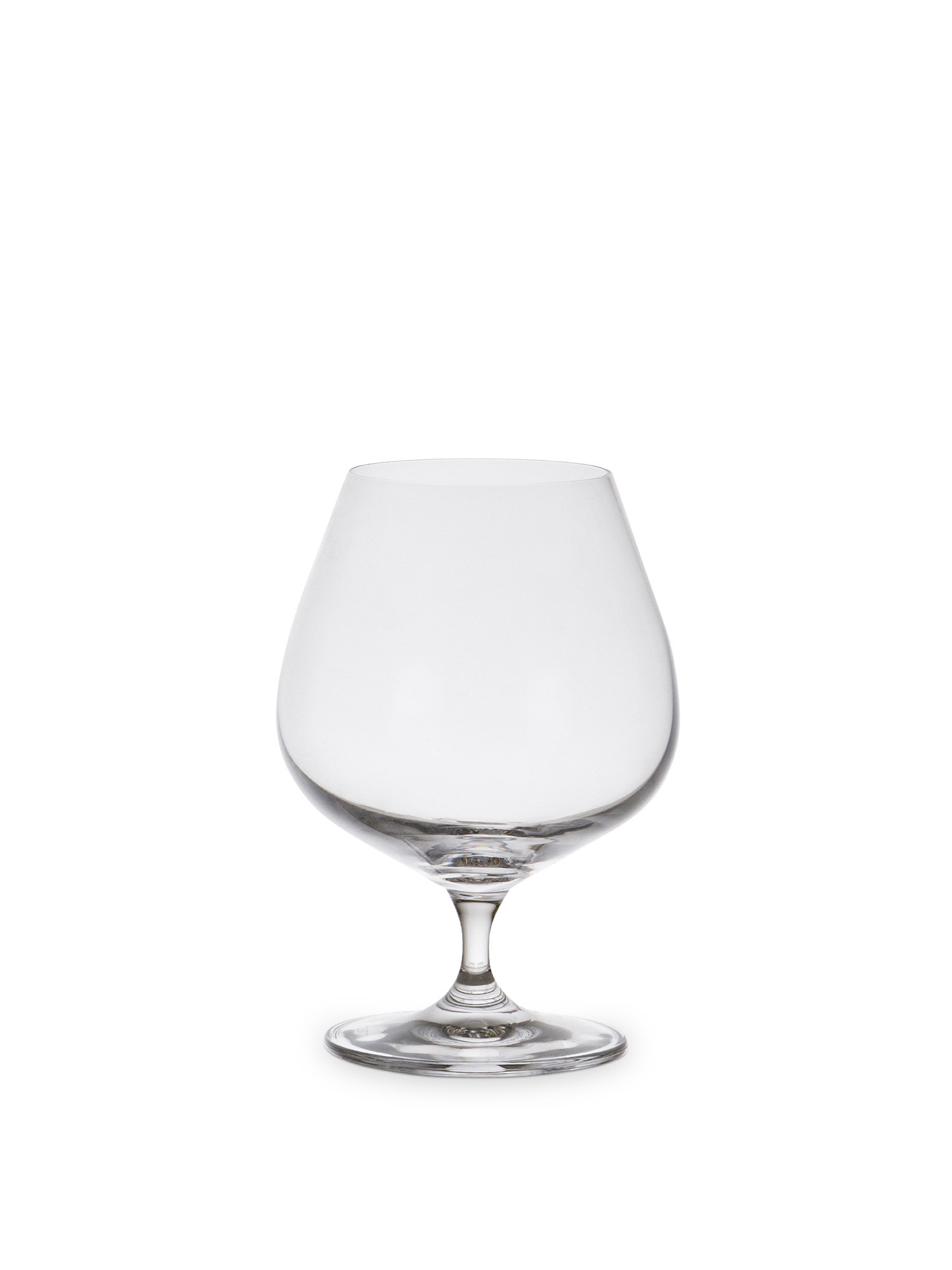 Calice cognac in cristallo, Trasparente, large image number 0