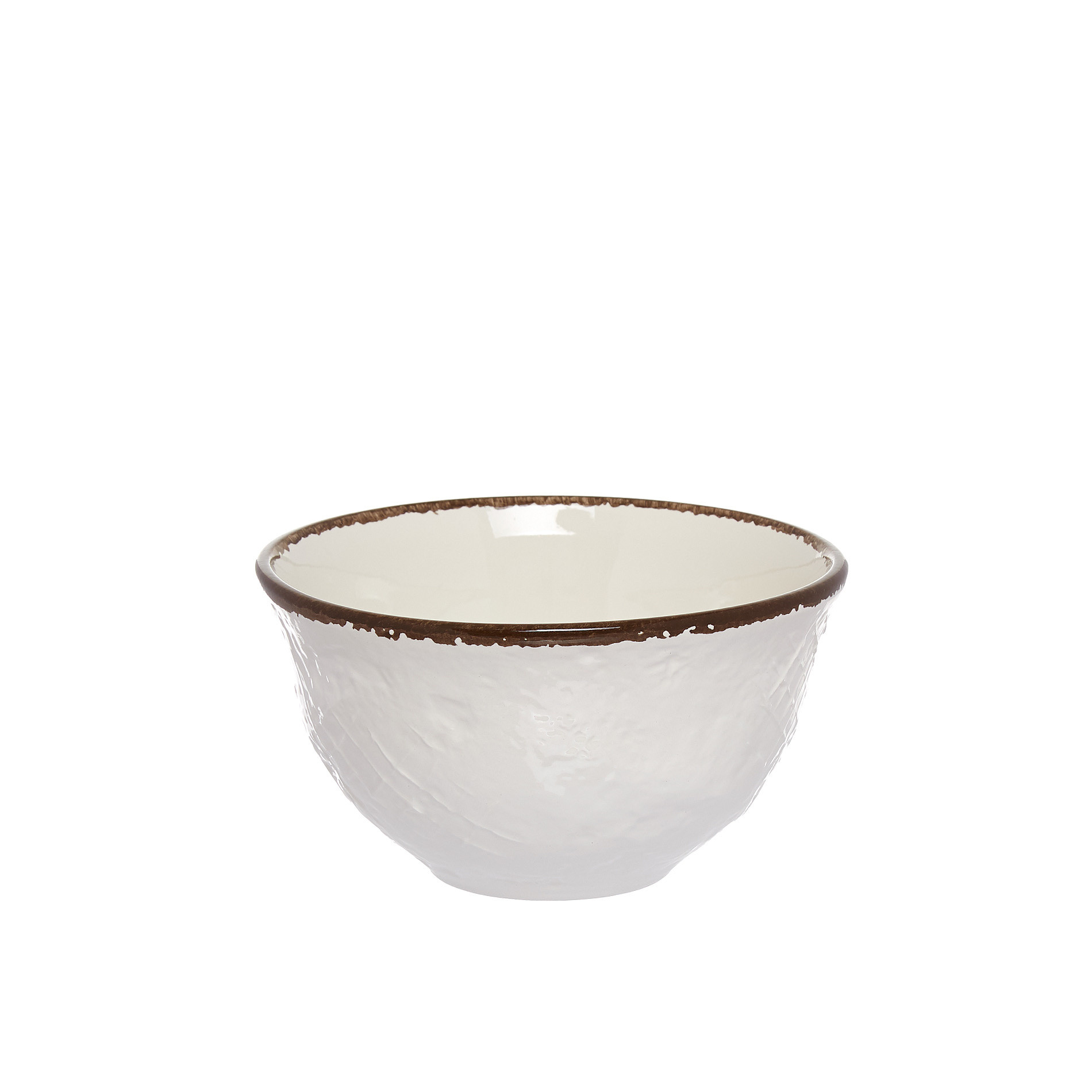 Coppetta ceramica artigianale Preta, Bianco, large image number 0