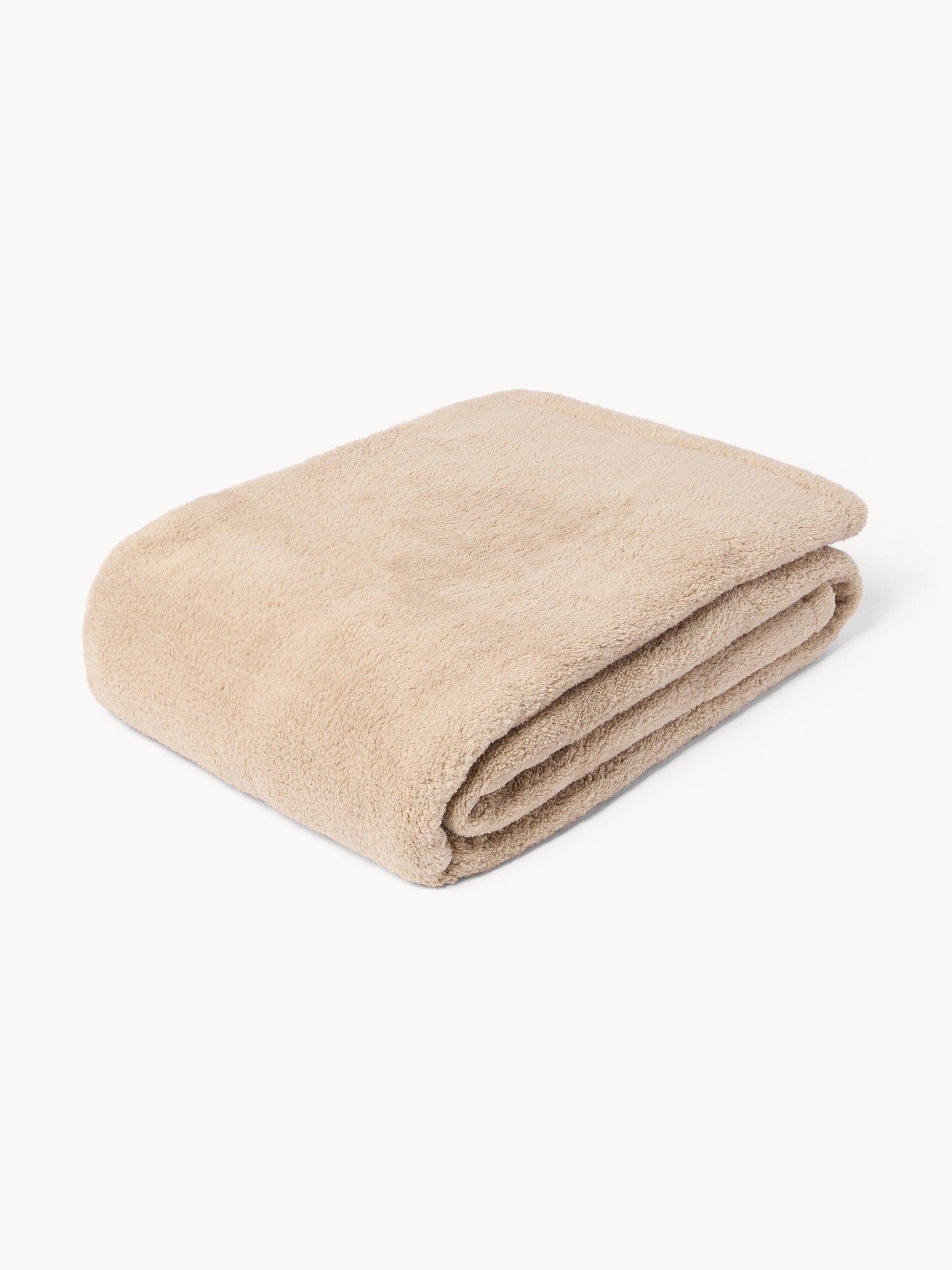 Morbido maxi plaid tinta unita - Prezzo di lancio, Beige, large image number 0