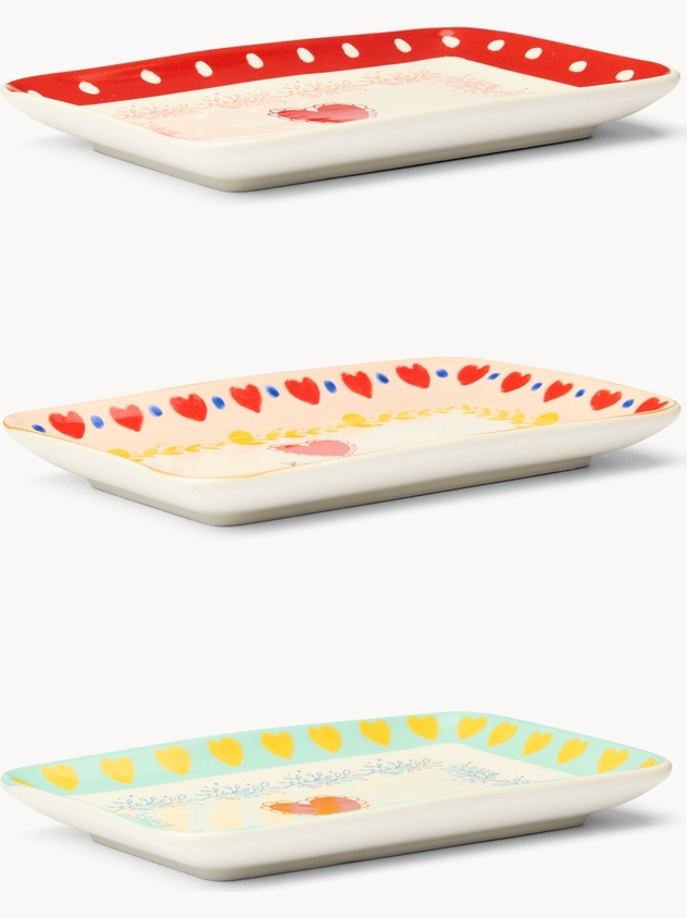 Piatto in new bone china Mon Amour - Prezzo di lancio