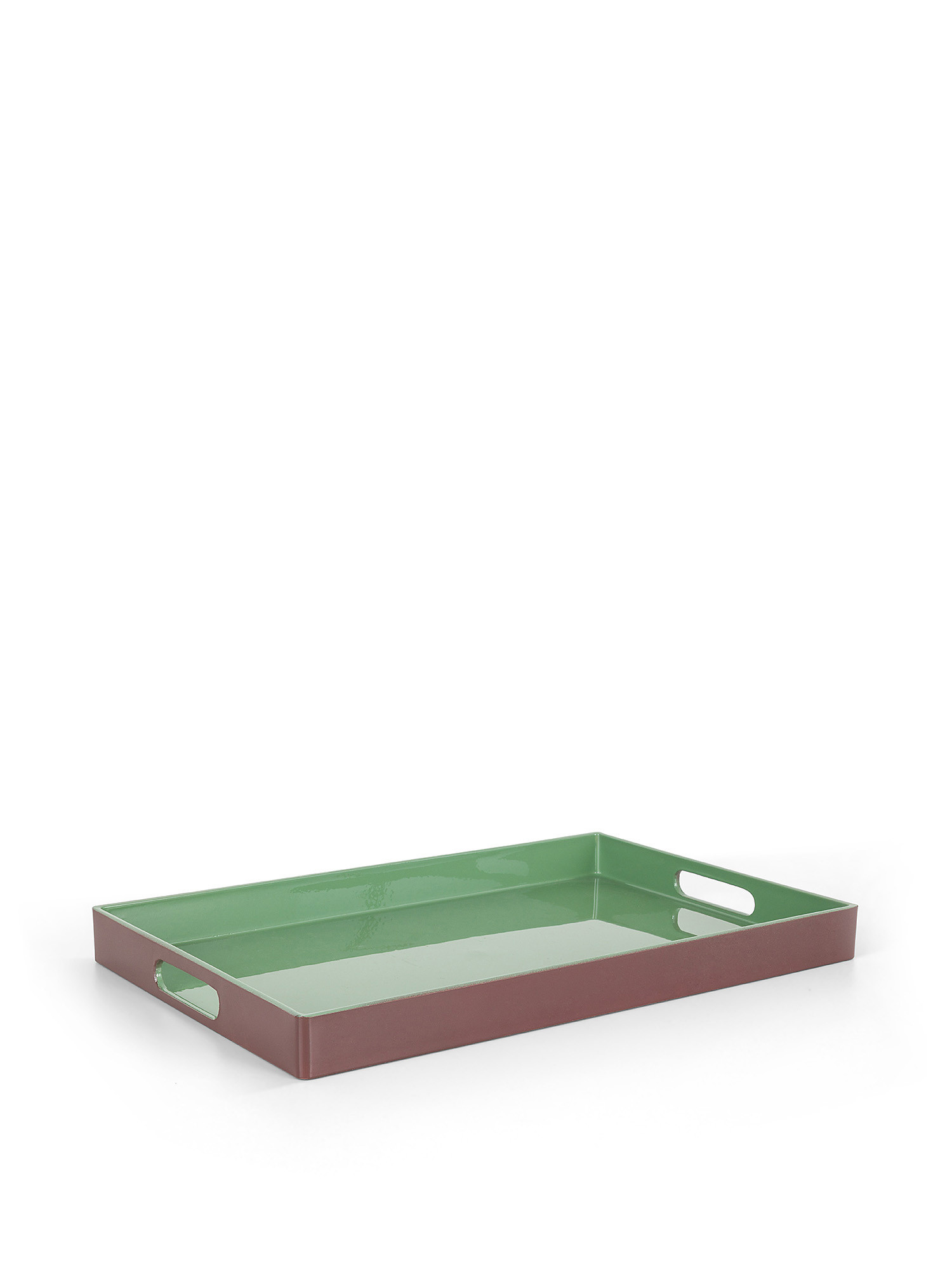 Colored PVC tray, Green, large image number 0