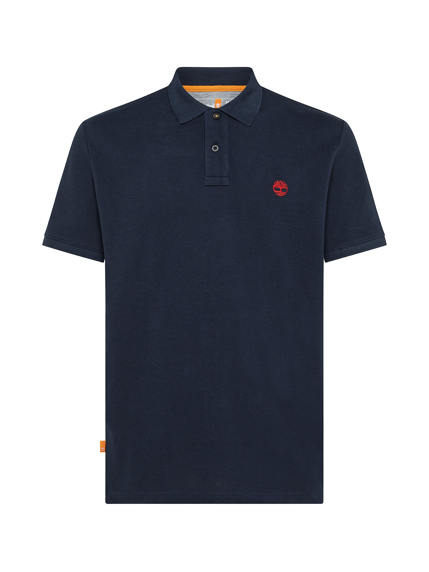 Men's Millers River Piqué Polo Shirt, Blue, large image number 0
