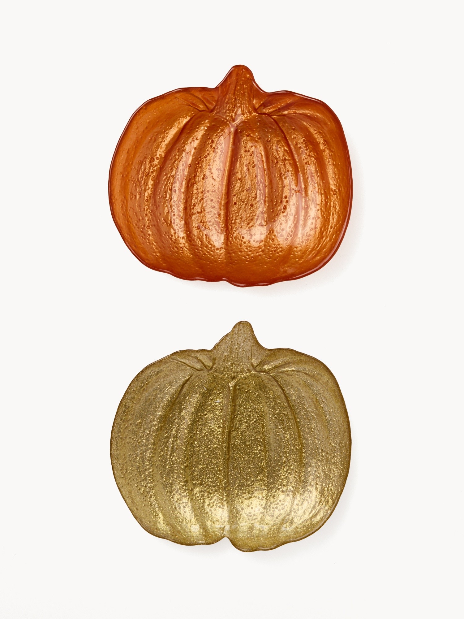 Piatto in vetro a forma di zucca, Multicolor, large image number 0