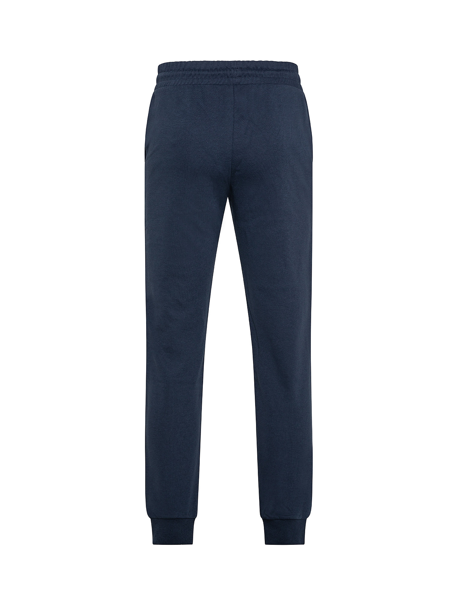 Sweatpants in cotton, Blue, large image number 1