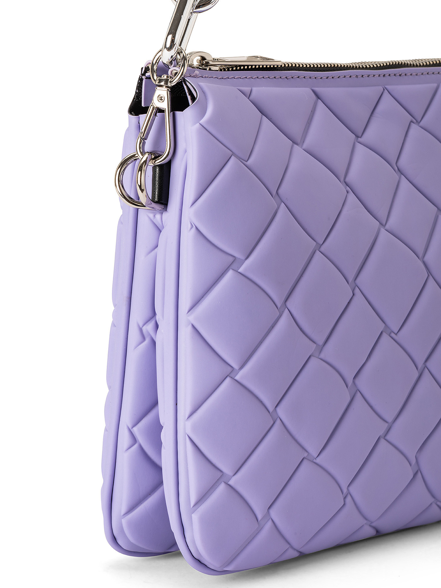 Medium shoulder bag, Purple, large image number 5