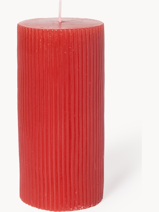 Striped candle stub