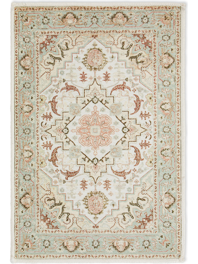 Carpet 120x180 cm with damask pattern