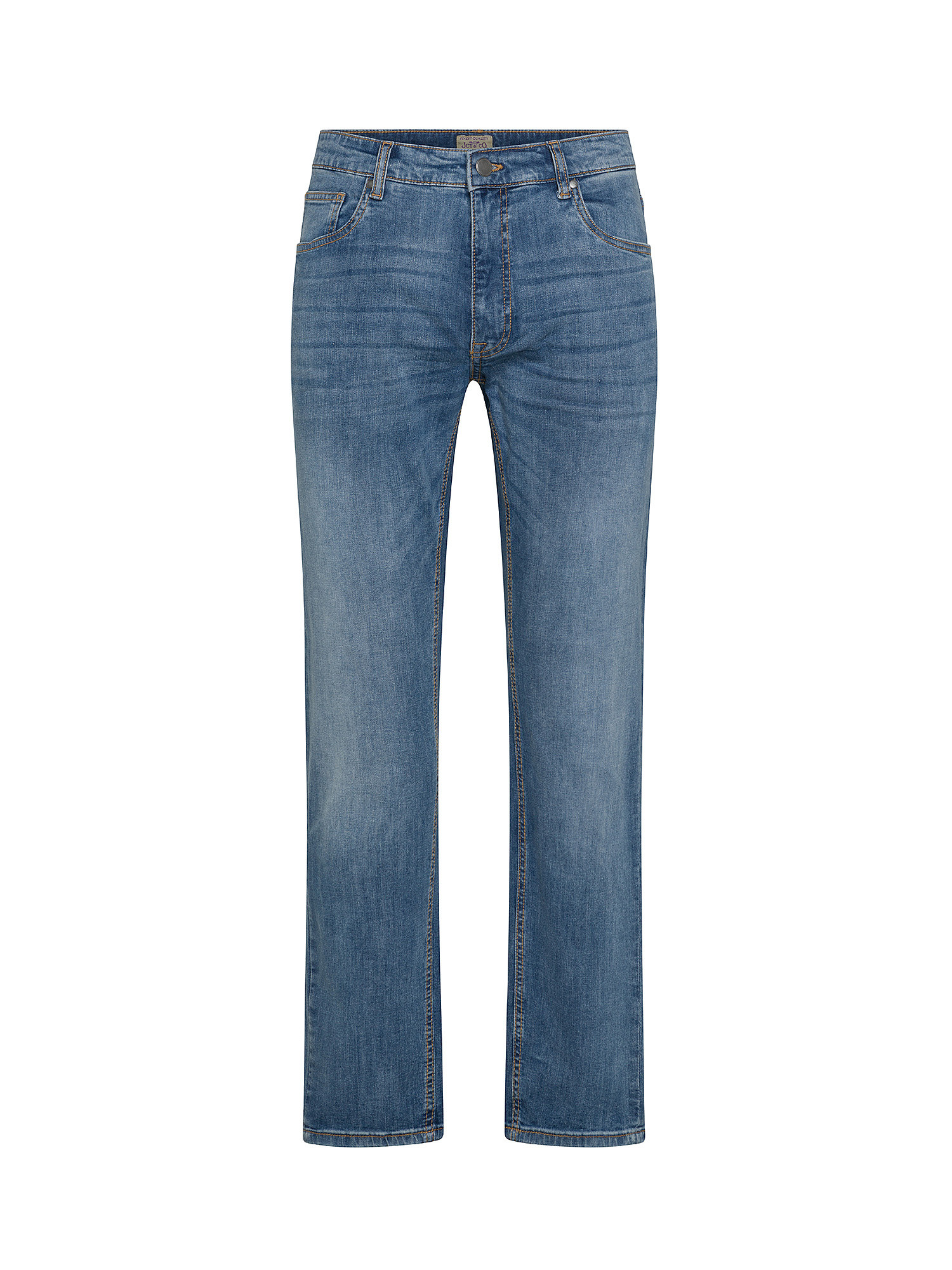 JCT - Five pocket jeans, Dark Blue, large image number 0