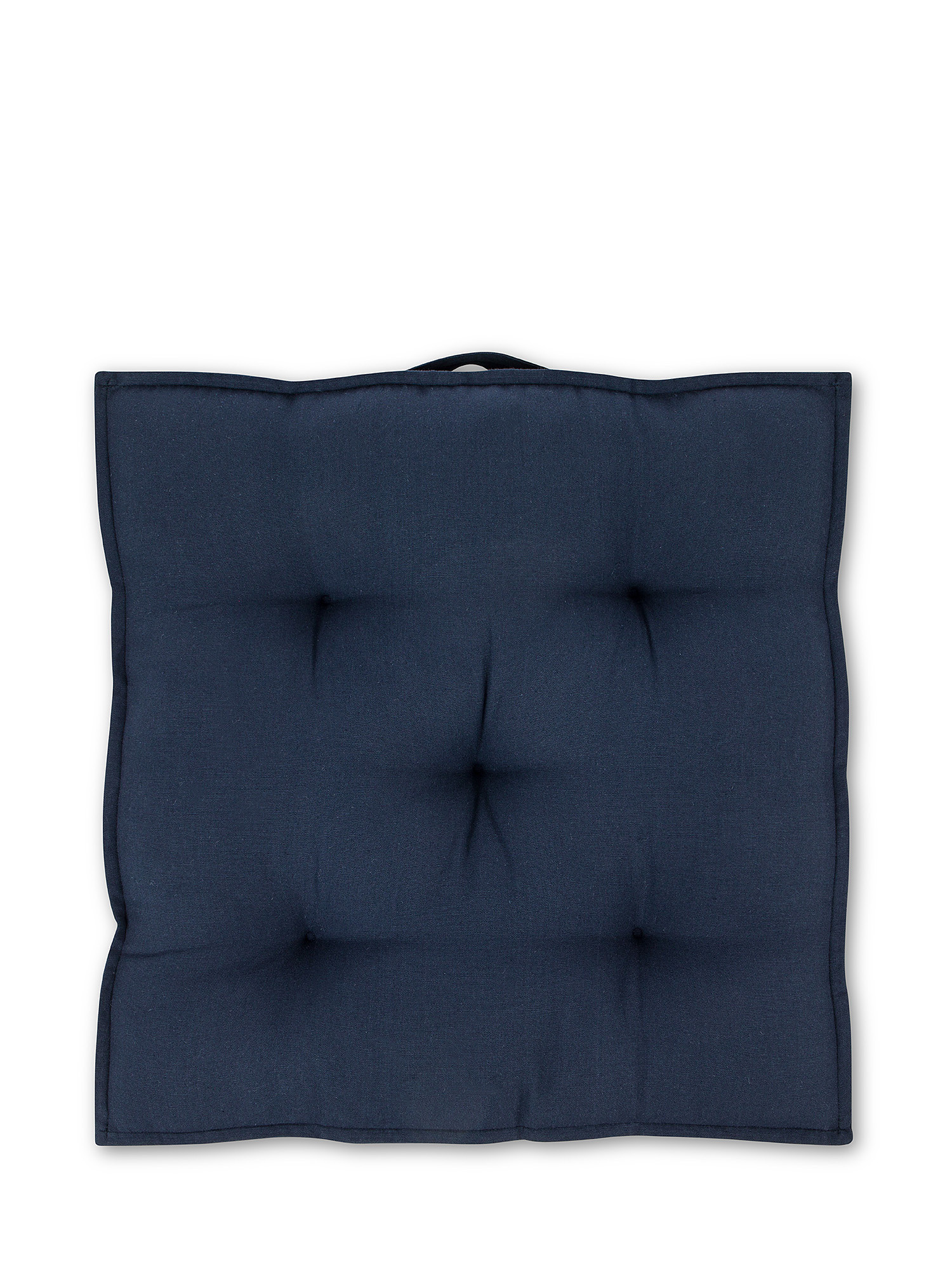 Mattress cushion 50x 50 cm, Blue, large image number 1