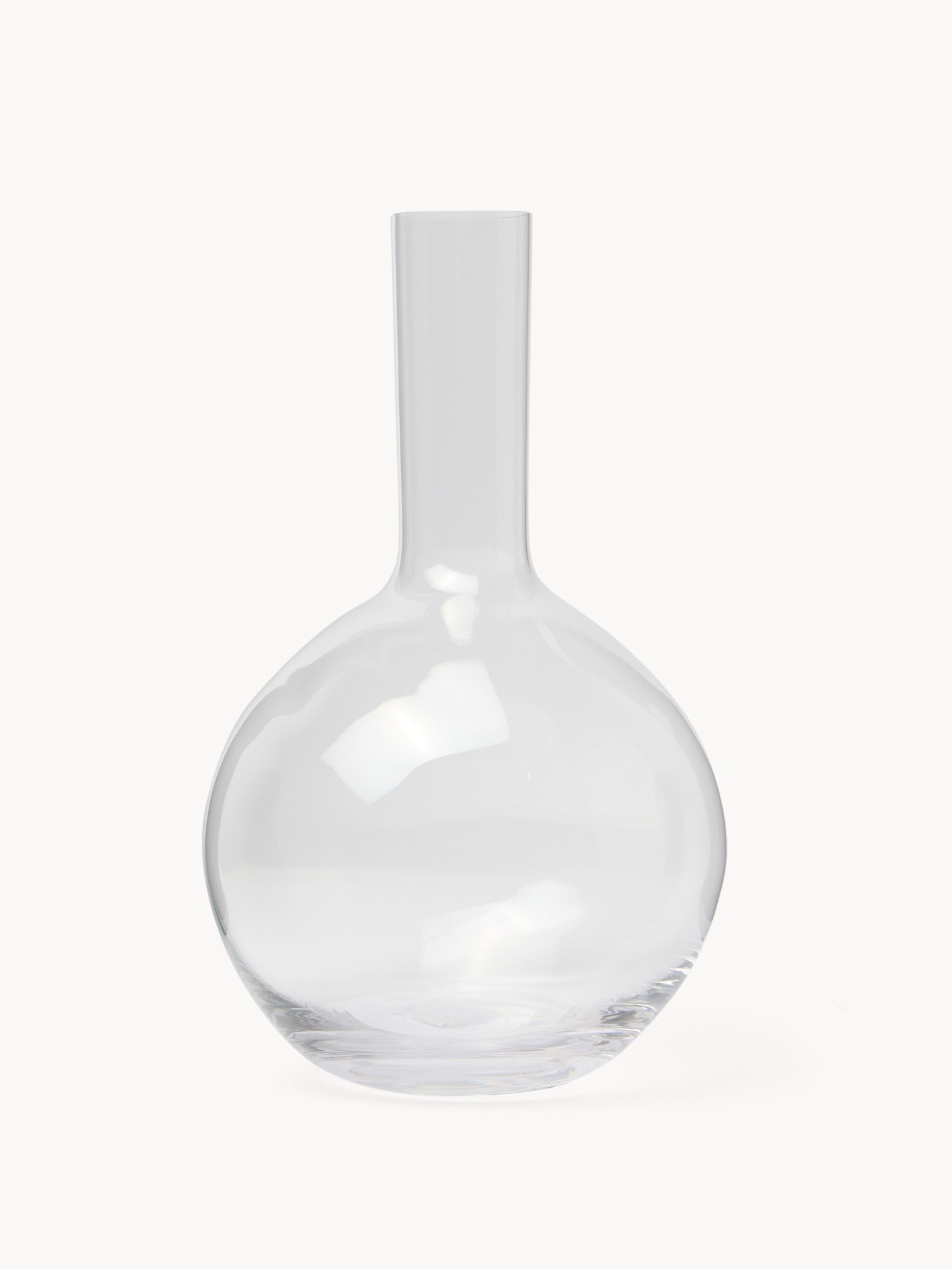 Bohemian decanter, Transparent, large image number 0