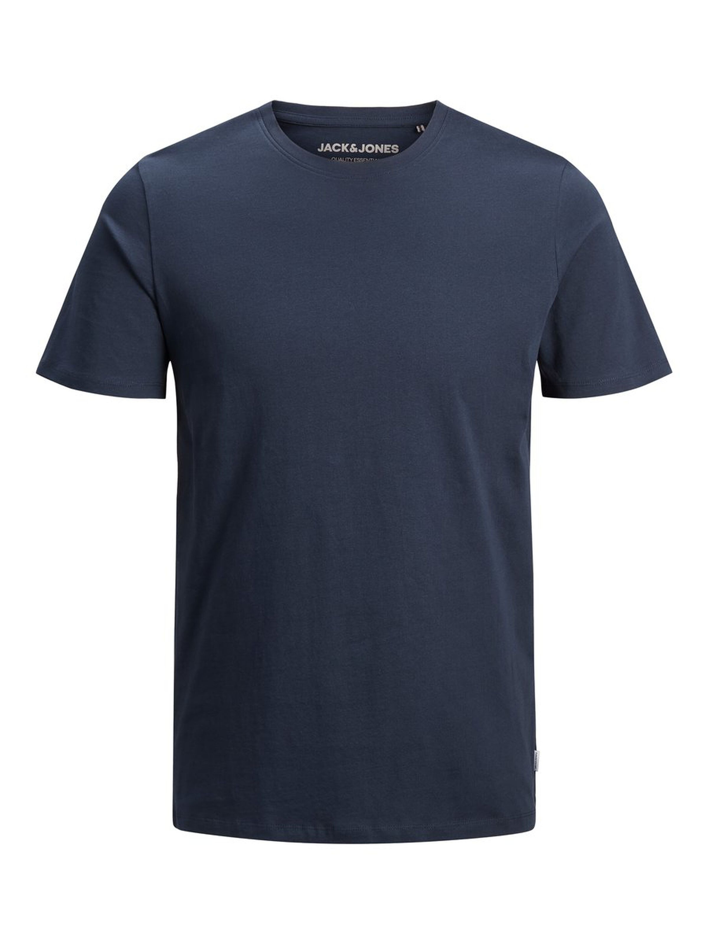 Jack & Jones - Cotton T-shirt, Dark Blue, large image number 0