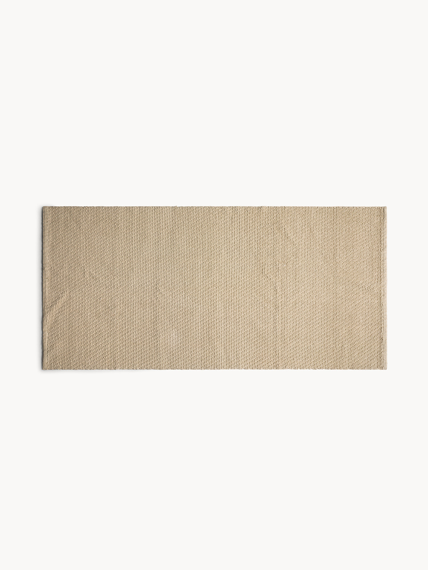 Tappeto bagno sardo in cotone, Beige, large image number 0
