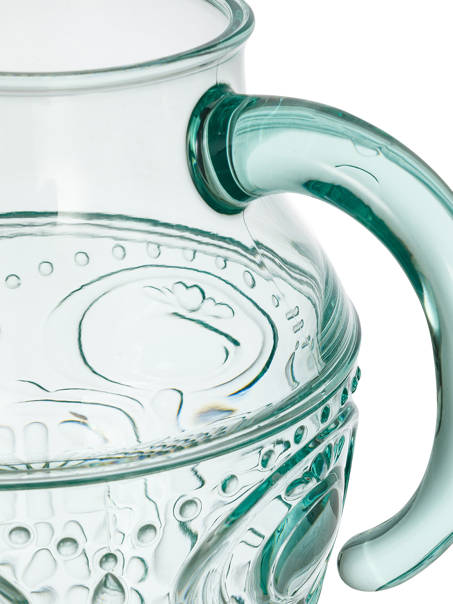 Decorated plastic jug, Grey, large image number 1
