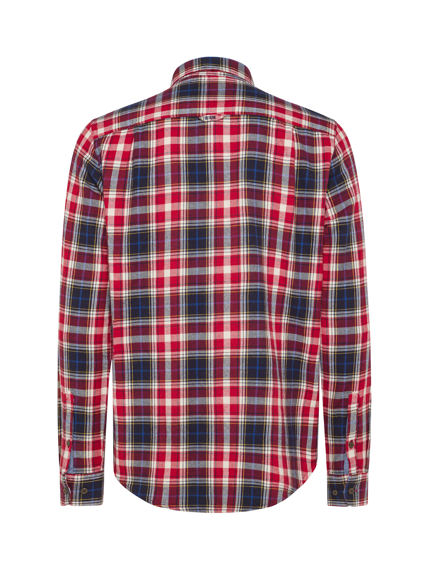 Superdry - Cotton checked shirt, Red, large image number 1