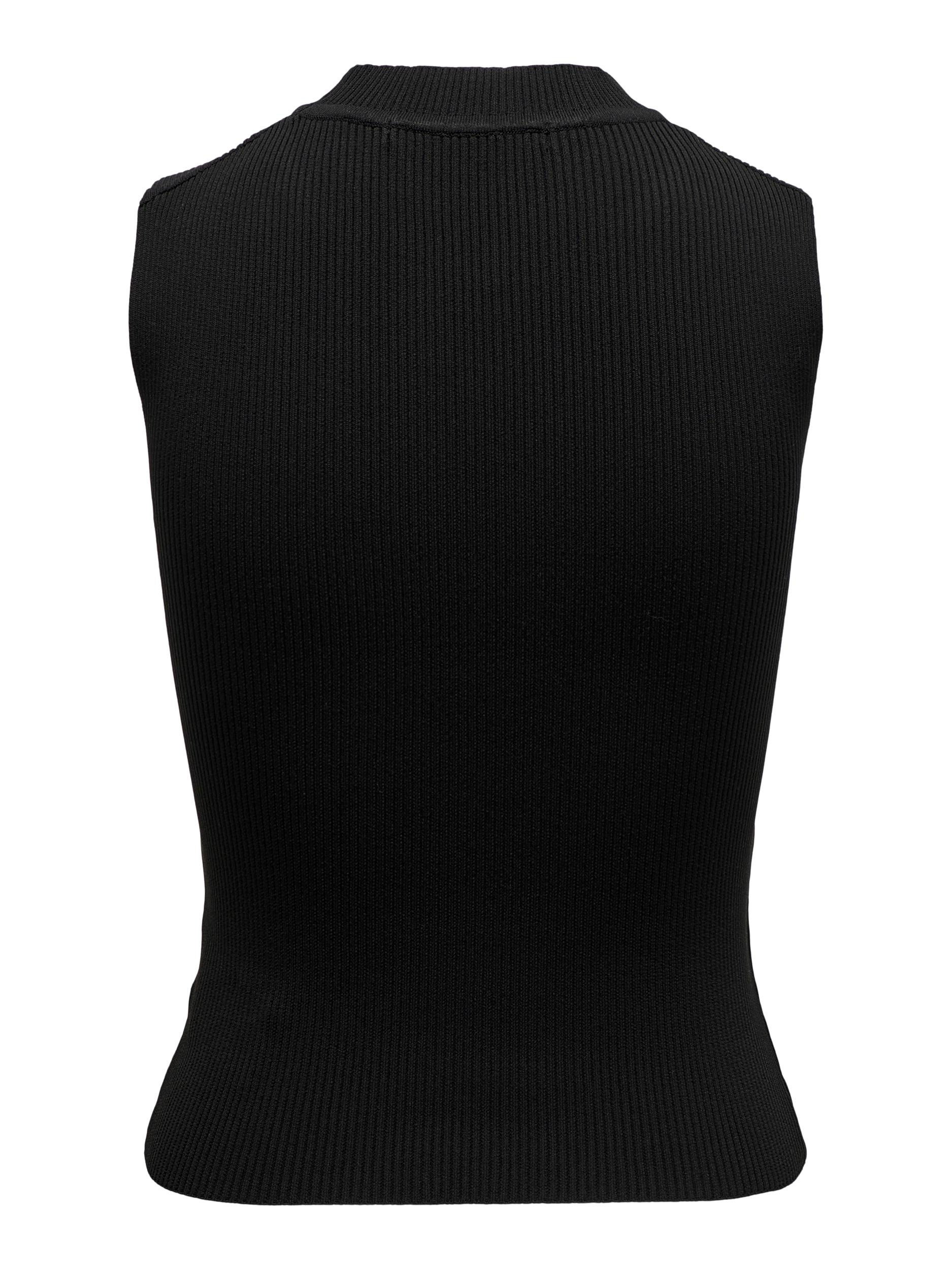 Only - Knitted top, Black, large image number 1