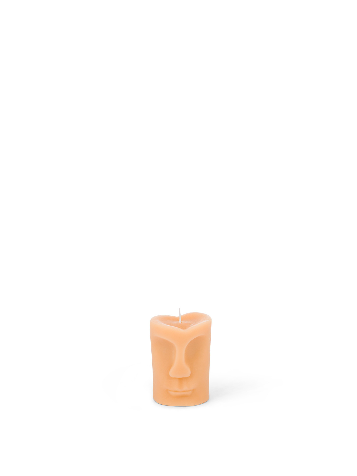 Face candle, Beige, large image number 0