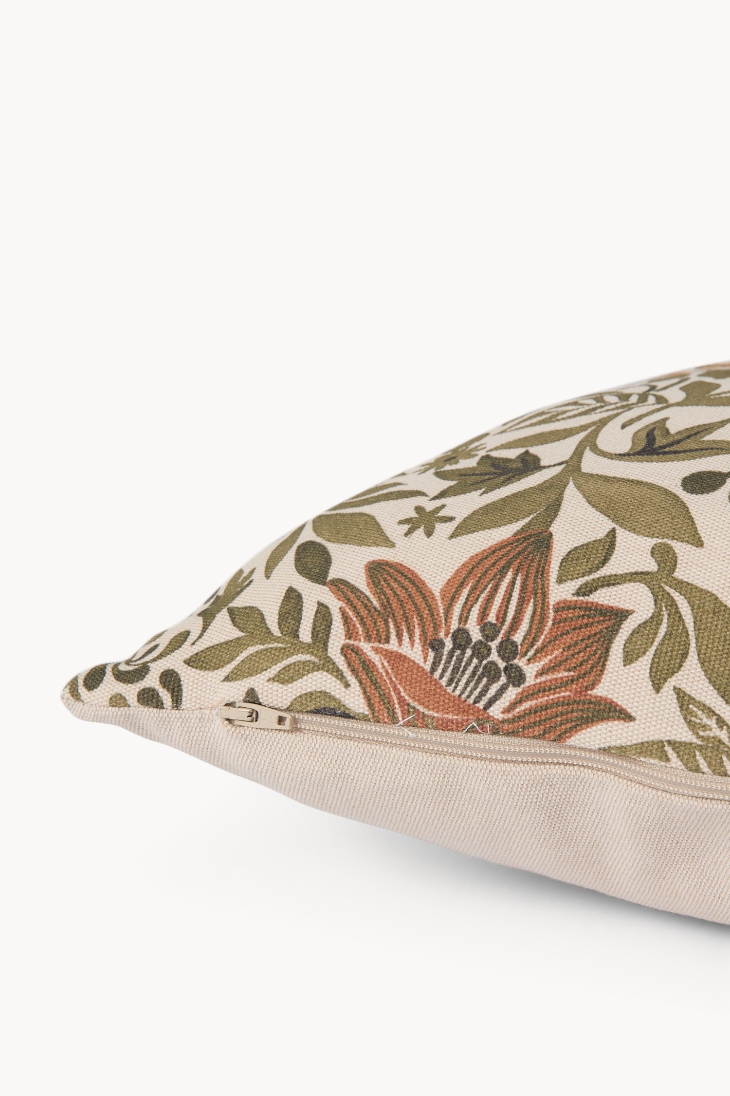 Floral Print Pillow, 45x45cm - Discounted Price, Multicolor, large image number 2