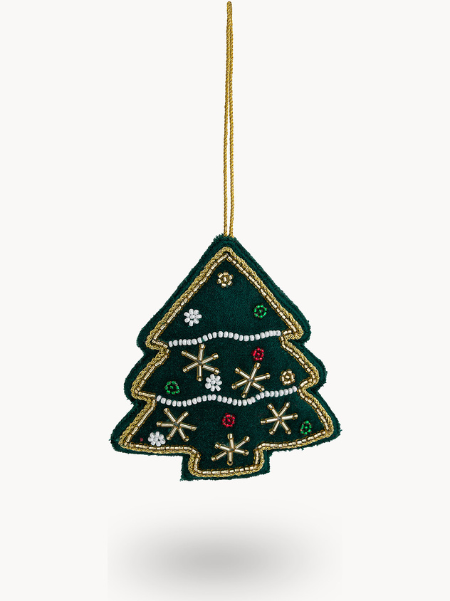 Felt Pine Tree Decoration