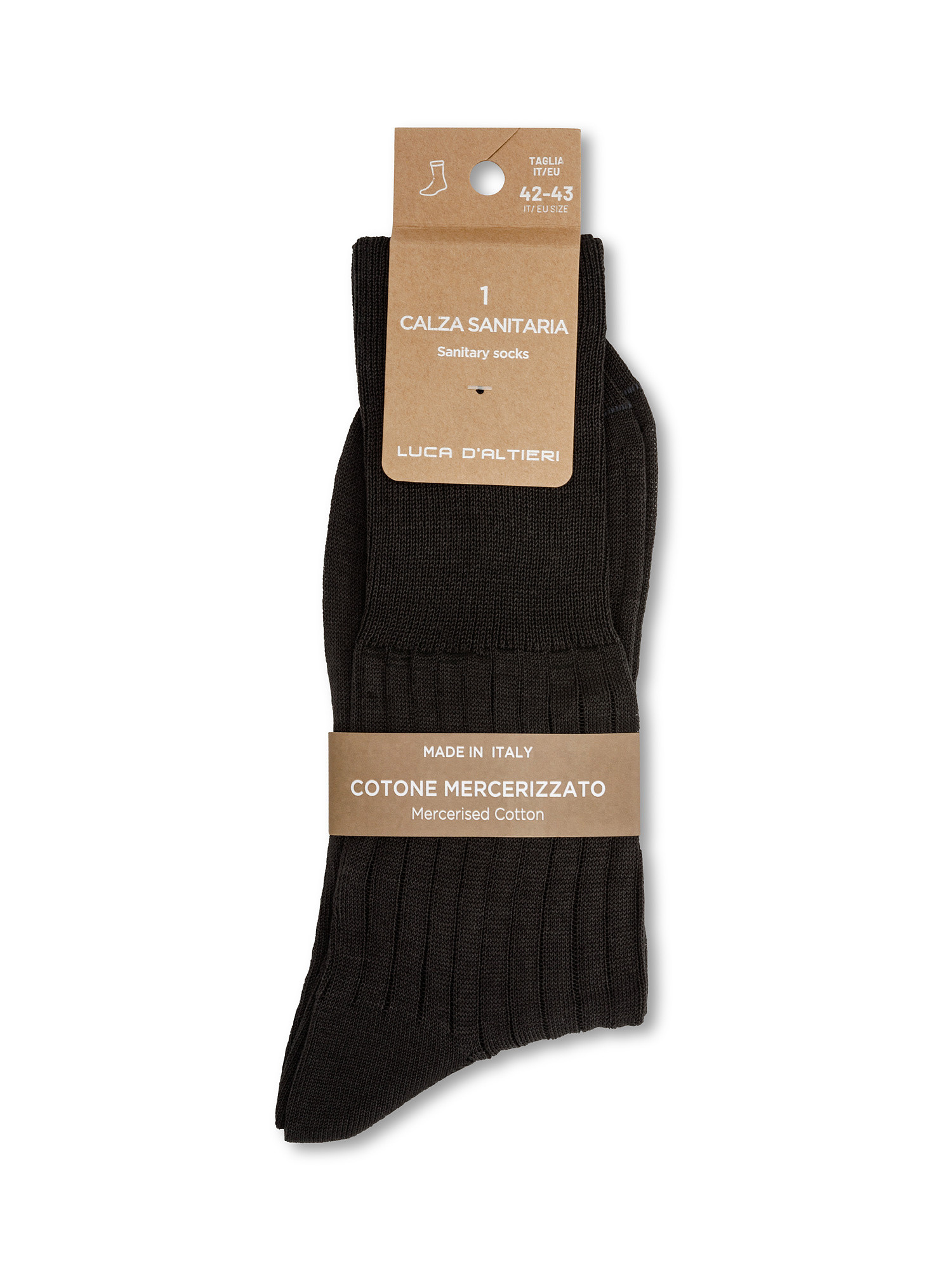 Solid color cotton sanitary short socks, Grey, large image number 0