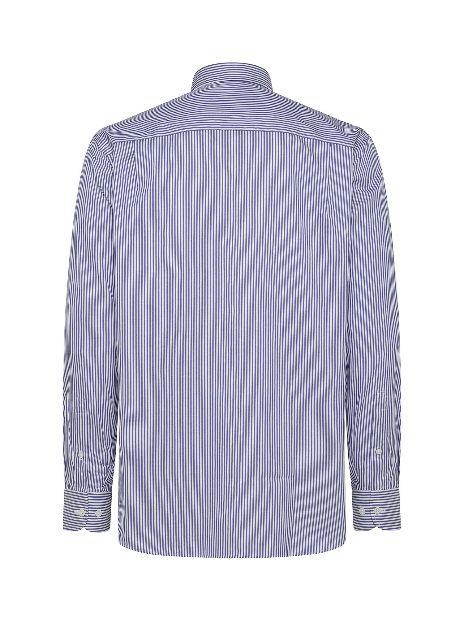 Regular fit shirt in pure cotton, Blue, large image number 2