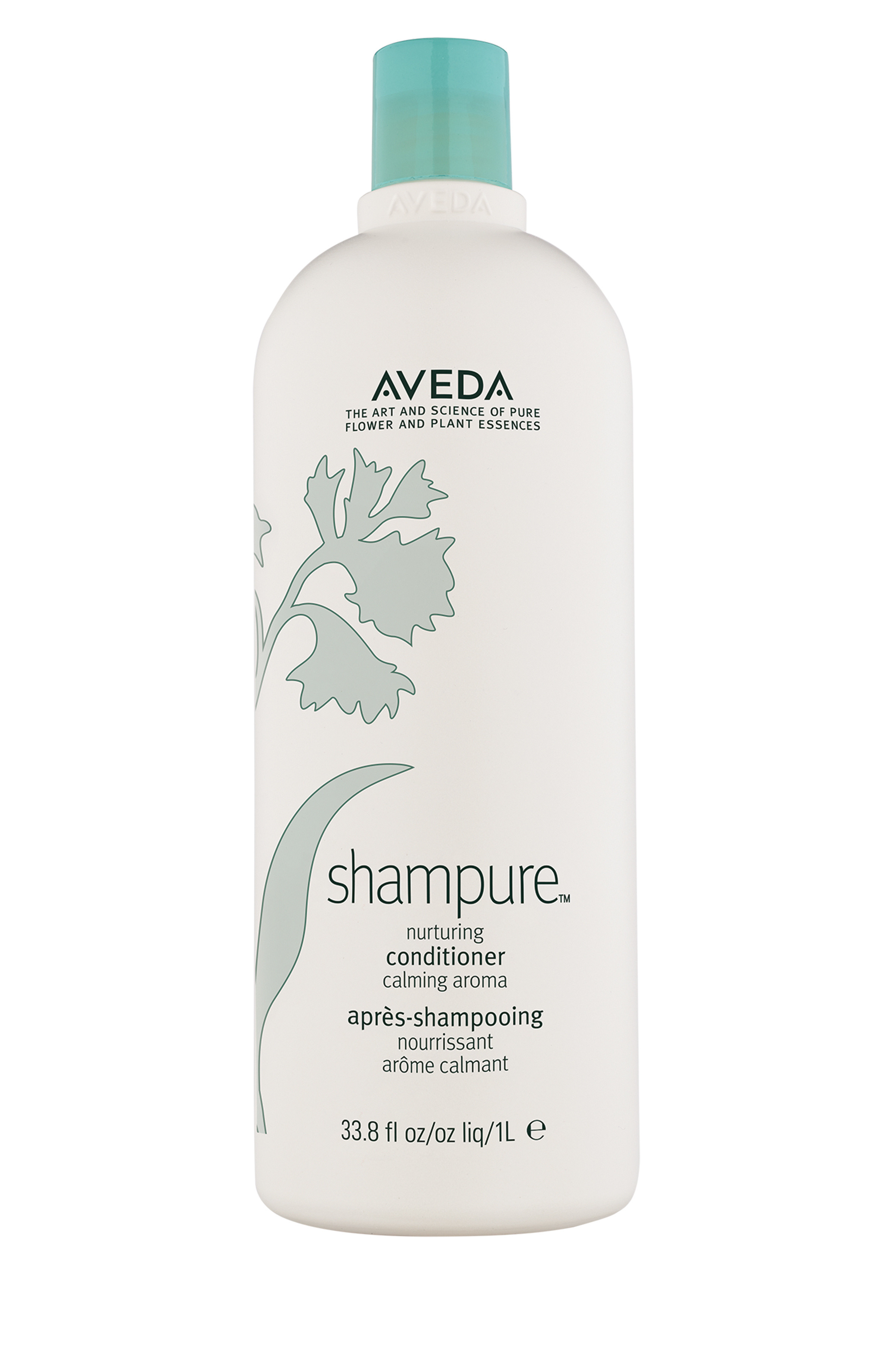 Aveda shampure balsamo nutriente 1  lt, Bianco, large image number 0