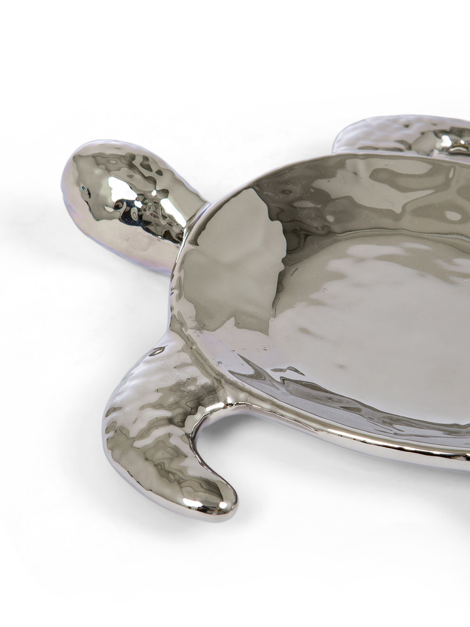 Silver tortoise plate, Silver Grey, large image number 1