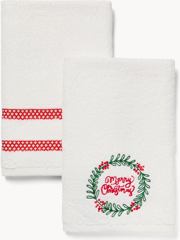 Set 2 strofinacci con box regalo