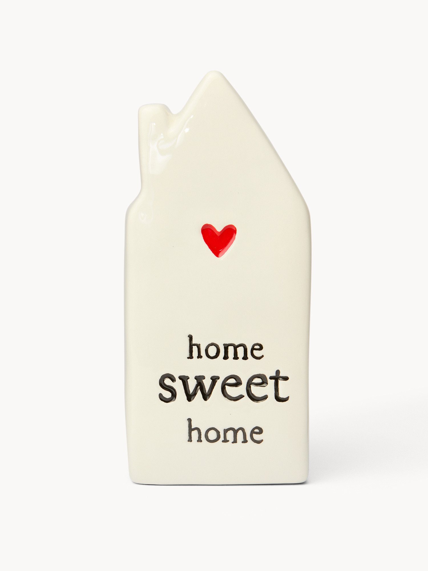 Umidificatore in ceramica a casetta, Bianco, large image number 0