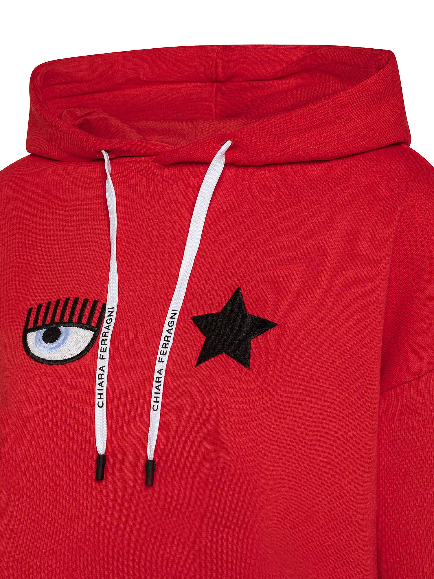 Eye Star sweatshirt, Brick Red, large image number 2