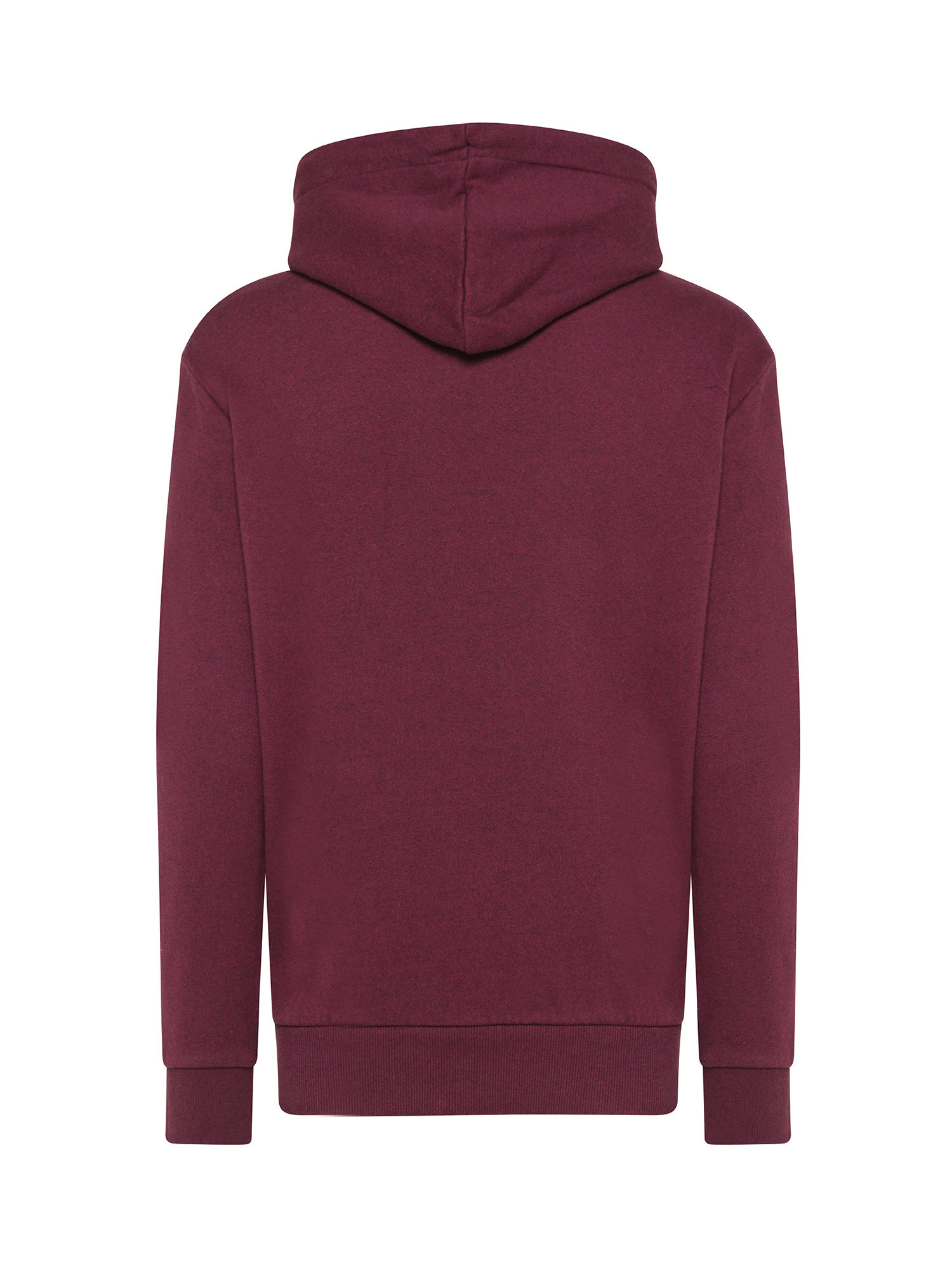 Superdry - Hooded sweatshirt with logo, Red Bordeaux, large image number 1