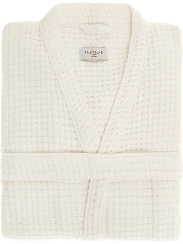 100% cotton honeycomb bathrobe Thermae