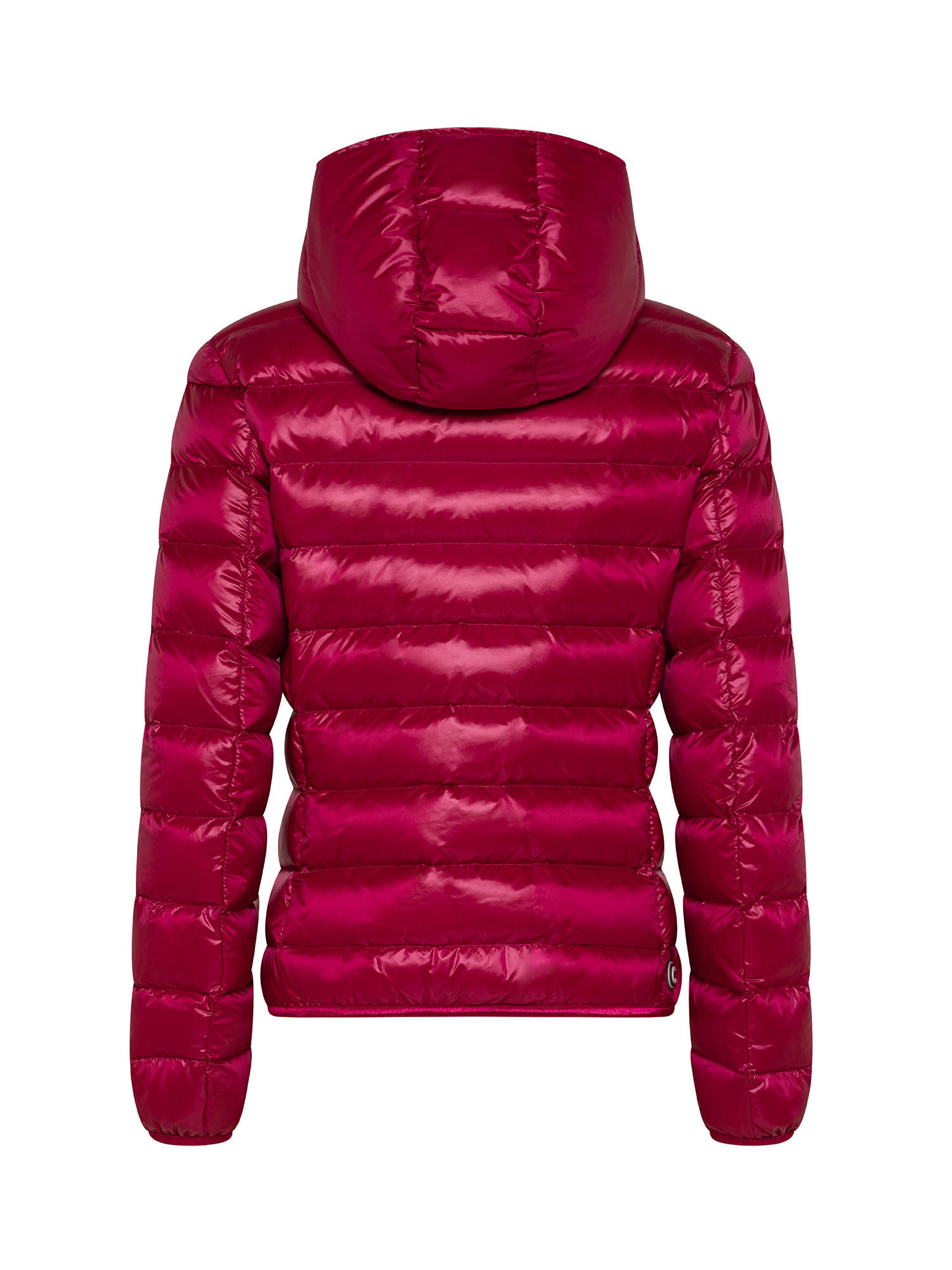 Quilted jacket with hood, Pink Fuchsia, large image number 1