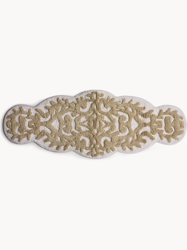 Tappeto bagno taftato in cotone