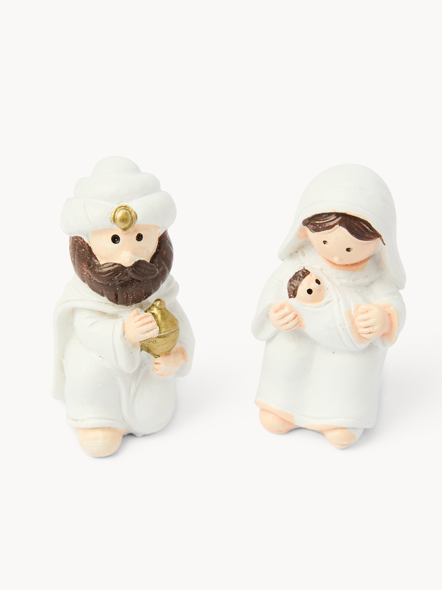 Set natività con casetta, Beige, large image number 1