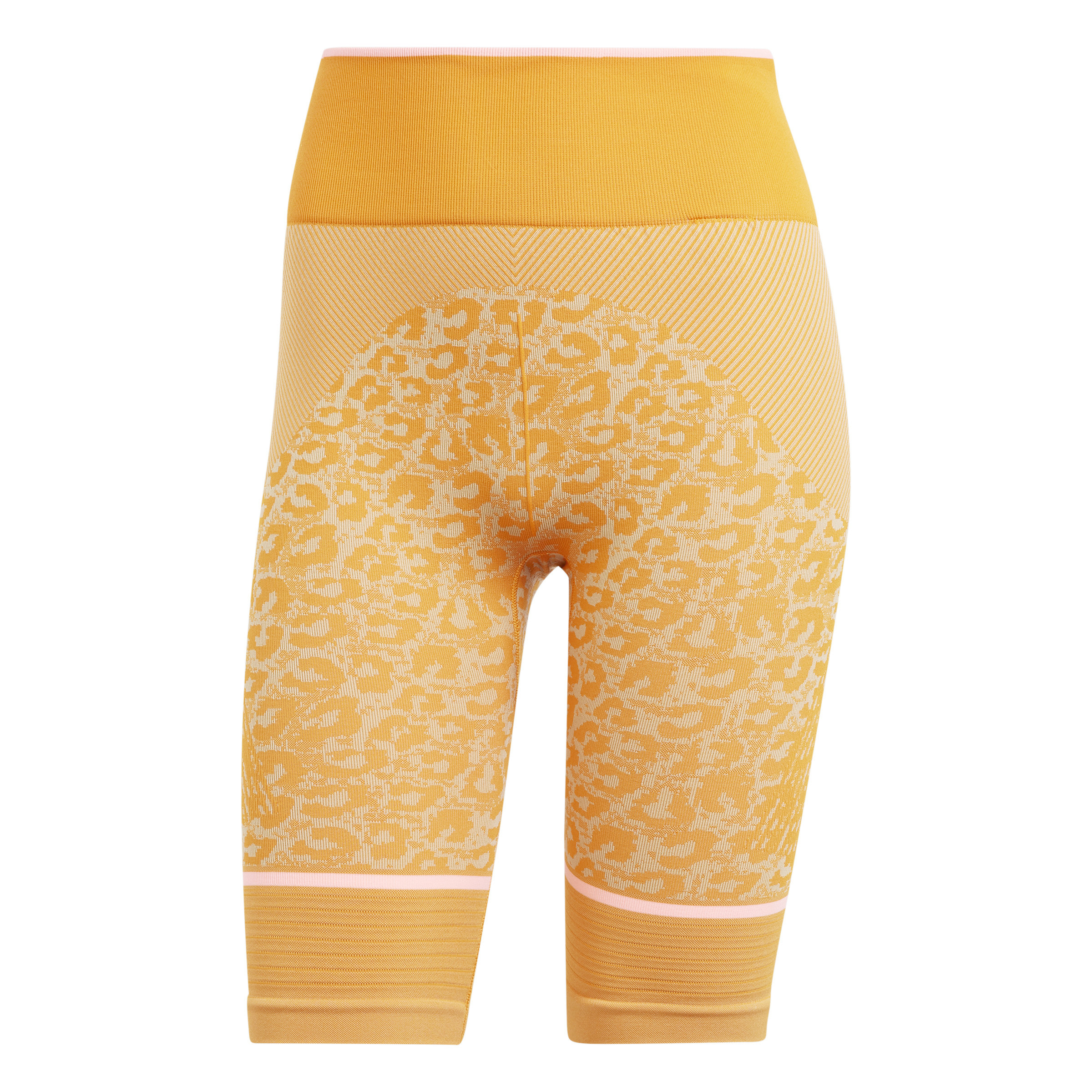Adidas by Stella McCartney - TrueStrength Seamless Bike Yoga Leggings, Orange, large image number 0