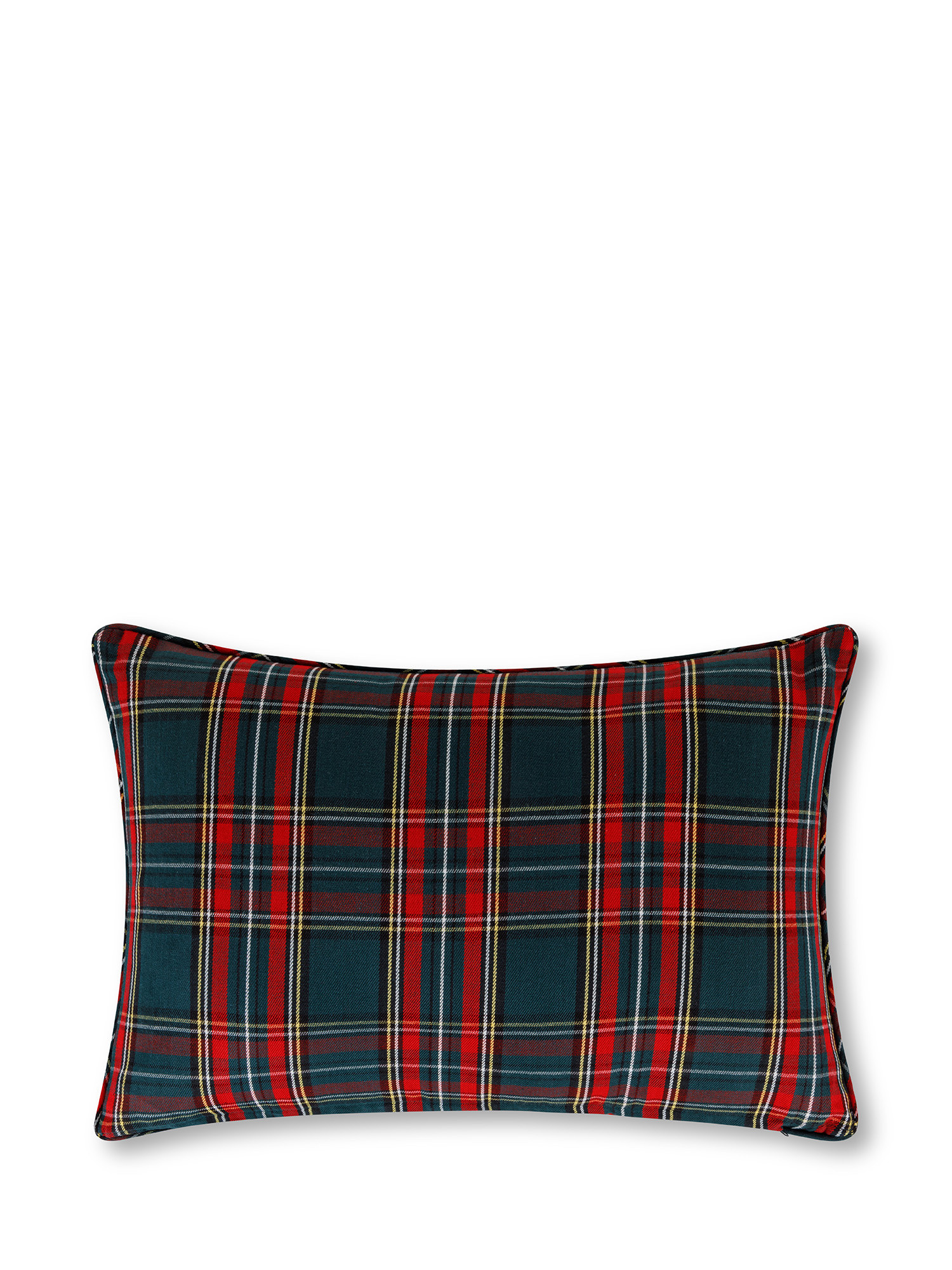 Tartan cushion 35x50 cm, Green, large image number 1