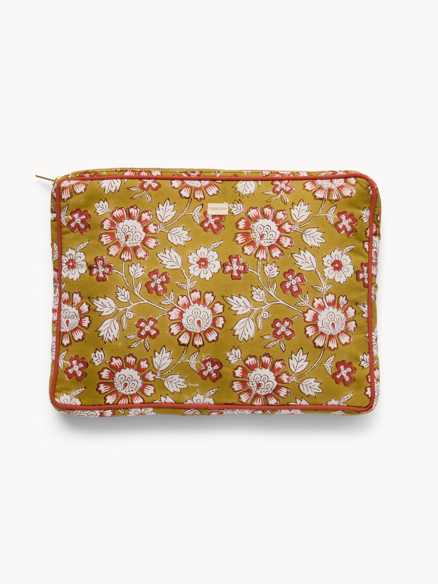 Porta laptop in tessuto stampato, Multicolor, large image number 0