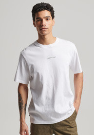 Superdry basic micro logo cotton t-shirt, White, large image number 2